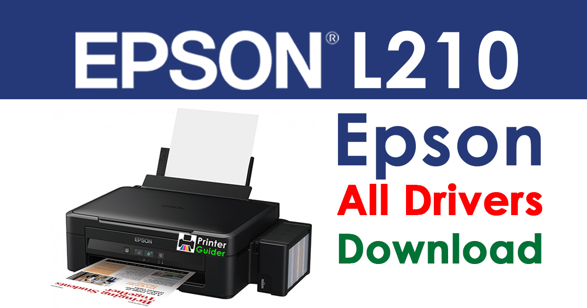 download epson l210 scanner software